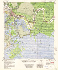 Old Maps of Morgan City Beach, LA for Hiking &amp; Exploration | Pastmaps